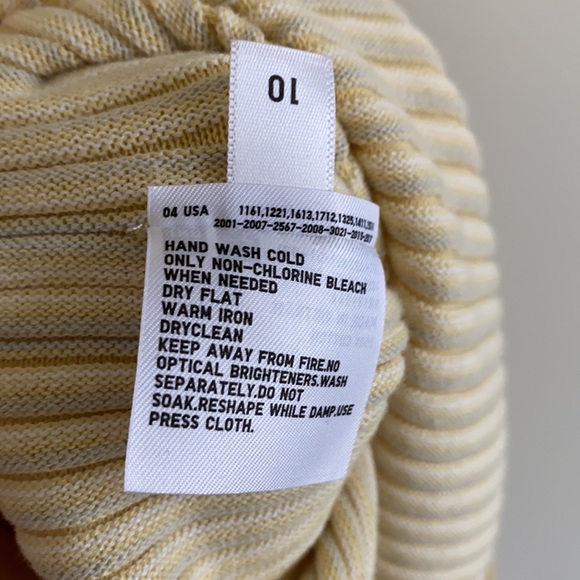 *NWOT* Uniqlo 3D Cotton Ribbed Crew Neck Dress - Picture 14 of 14